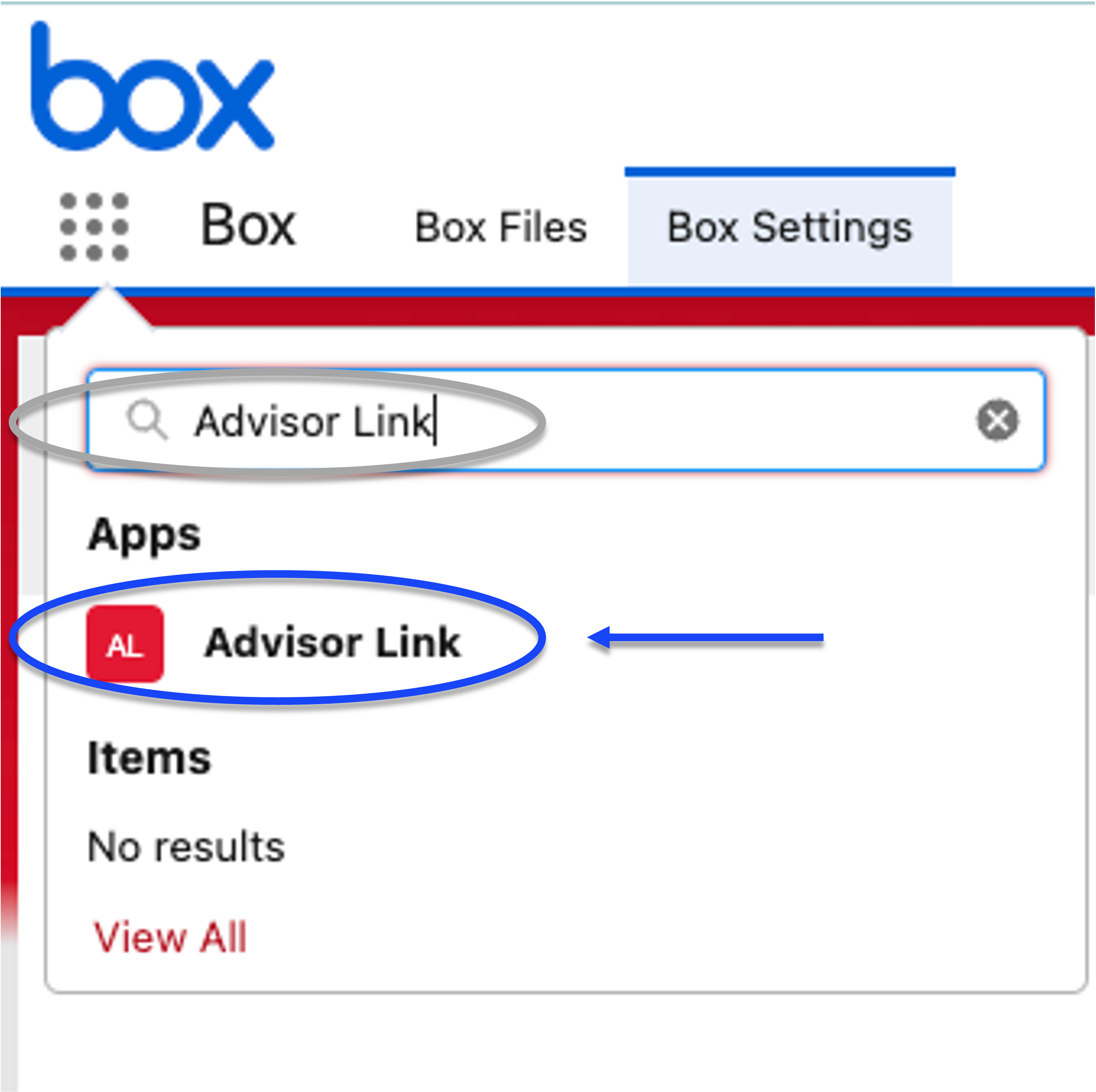 Search for Advisor Link 1