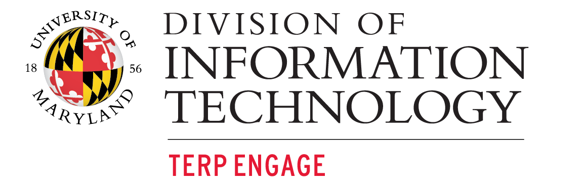 Division of Information Technology TerpEngage Logo